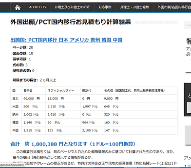恵泉オンライン外国出願・PCT国内移行センター - アメリカ・国際